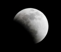 月食写真の例