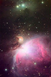 オリオン大星雲（Ｍ４２，Ｍ４３）