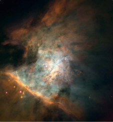 オリオン星雲の内部